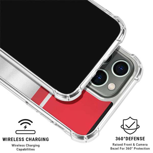 Morocco Soccer Flag iPhone 16 Pro Clear Case